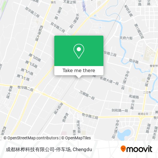 成都林桦科技有限公司-停车场 map