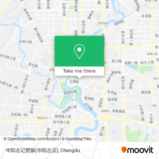 华阳左记肥肠(华阳总店) map