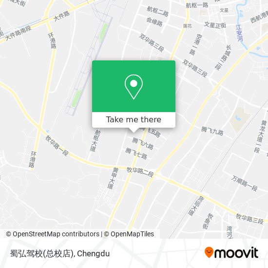 蜀弘驾校(总校店) map