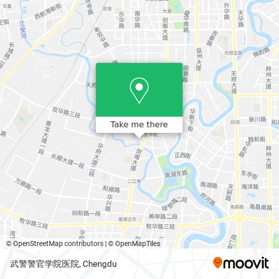 武警警官学院医院 map