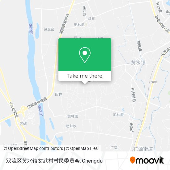 双流区黄水镇文武村村民委员会 map