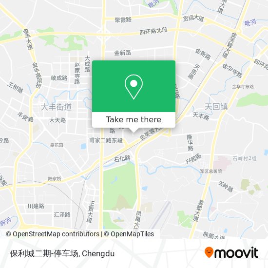 保利城二期-停车场 map