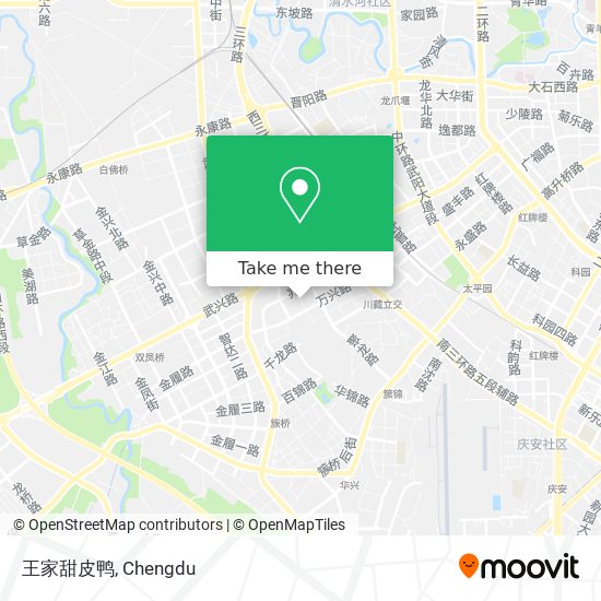 王家甜皮鸭 map