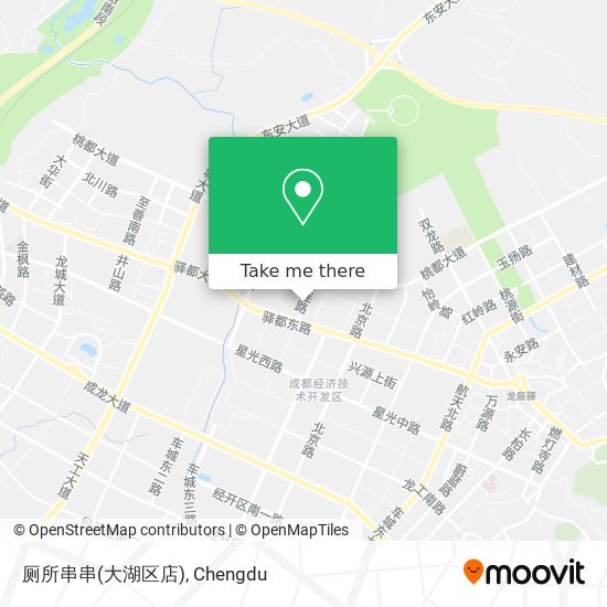 厕所串串(大湖区店) map