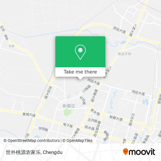 世外桃源农家乐 map