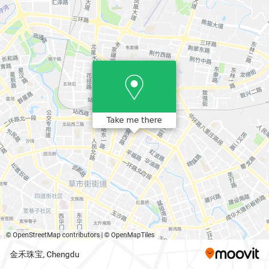 金禾珠宝 map