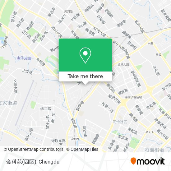 金科苑(四区) map