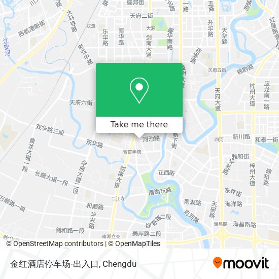 金红酒店停车场-出入口 map