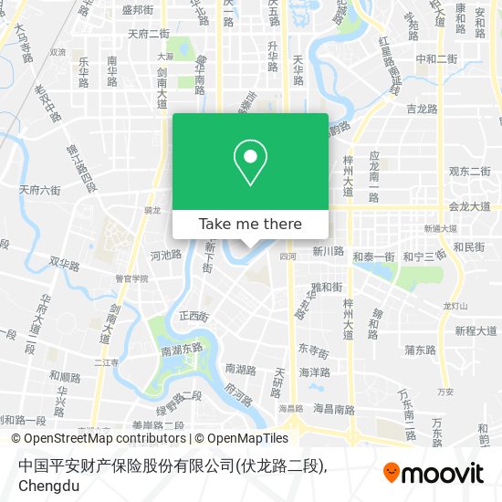 中国平安财产保险股份有限公司(伏龙路二段) map