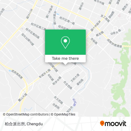 柏合派出所 map