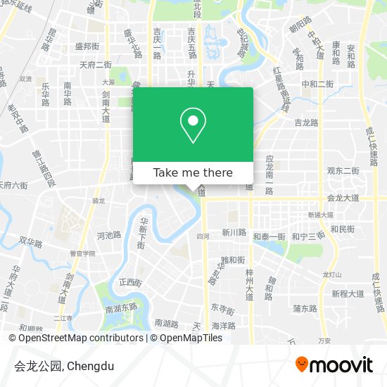 会龙公园 map