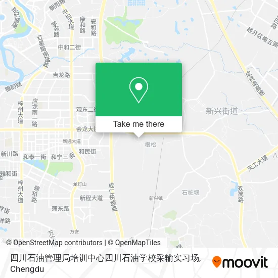 四川石油管理局培训中心四川石油学校采输实习场 map