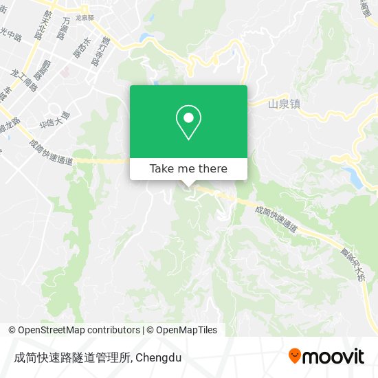 成简快速路隧道管理所 map