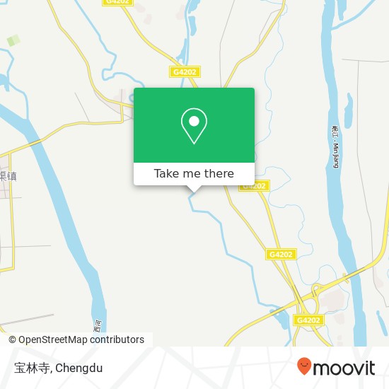 宝林寺 map