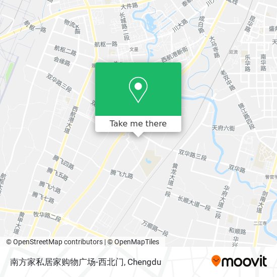 南方家私居家购物广场-西北门 map