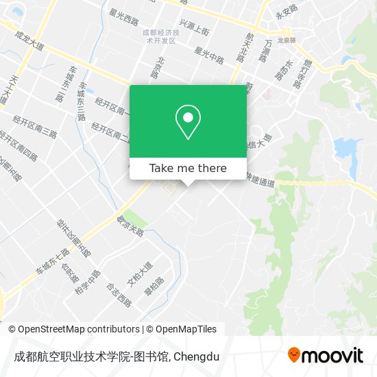 成都航空职业技术学院-图书馆 map