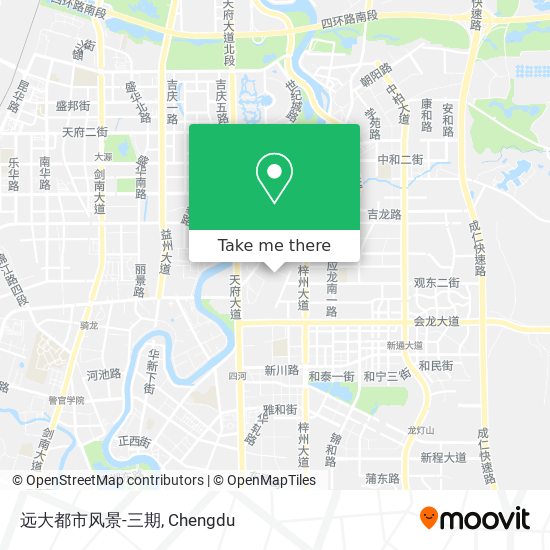 远大都市风景-三期 map