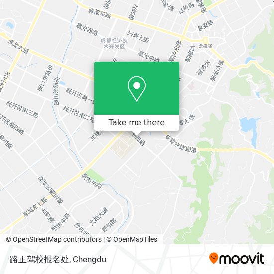 路正驾校报名处 map