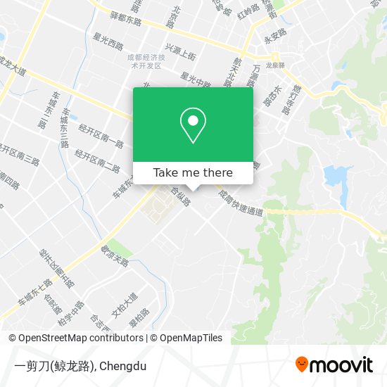 一剪刀(鲸龙路) map