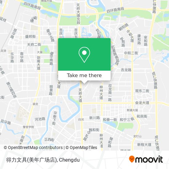 得力文具(美年广场店) map