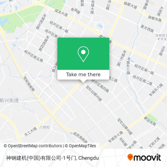 神钢建机(中国)有限公司-1号门 map