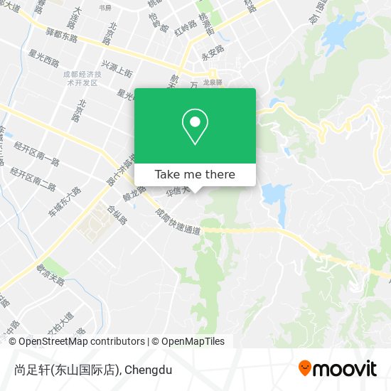 尚足轩(东山国际店) map