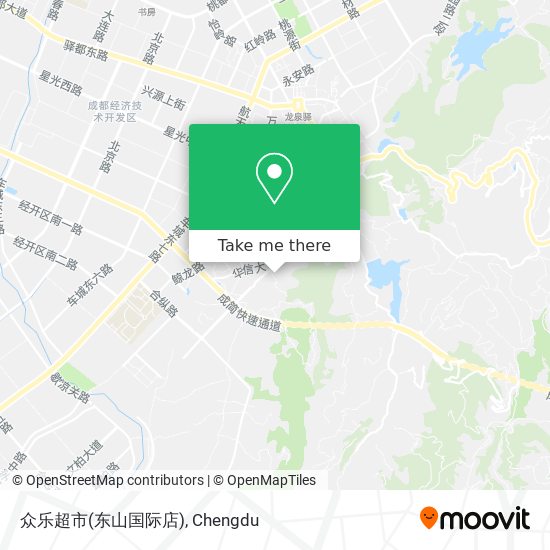 众乐超市(东山国际店) map