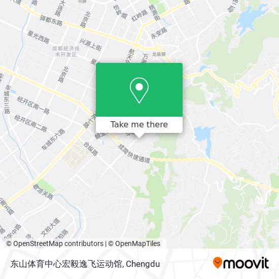 东山体育中心宏毅逸飞运动馆 map