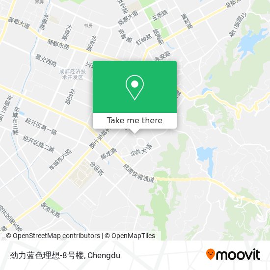 劲力蓝色理想-8号楼 map