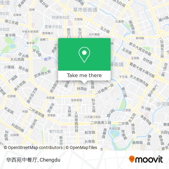 华西苑中餐厅 map