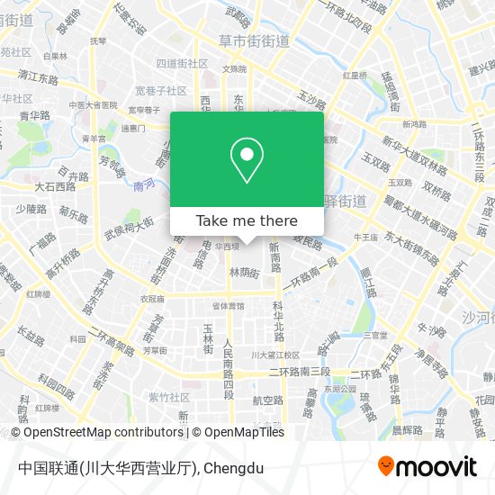 中国联通(川大华西营业厅) map