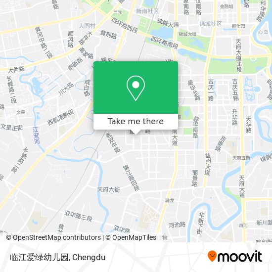 临江爱绿幼儿园 map