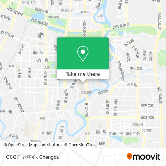 OCG国际中心 map