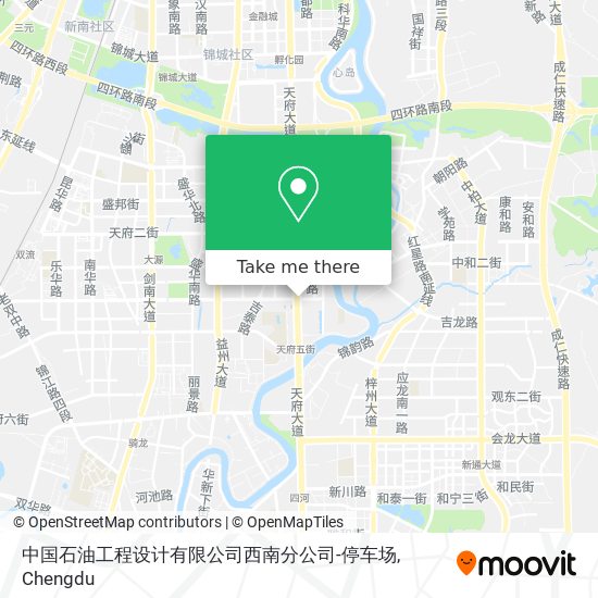 中国石油工程设计有限公司西南分公司-停车场 map