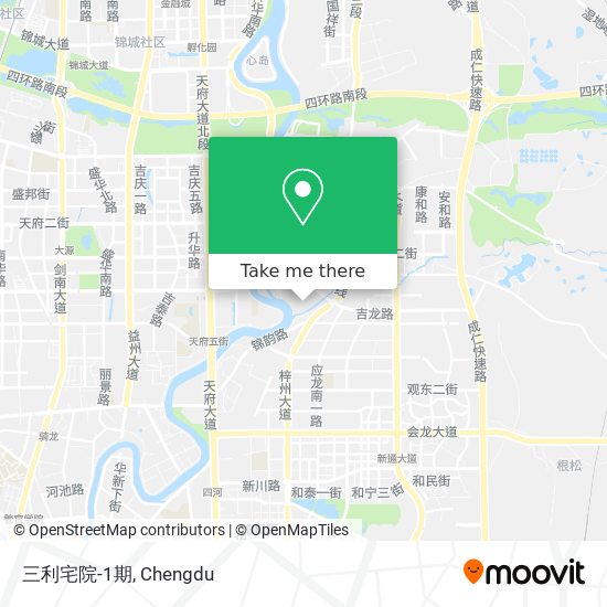 三利宅院-1期 map