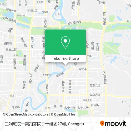 三利宅院一期踏莎院子十组团27幢 map