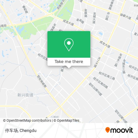 停车场 map
