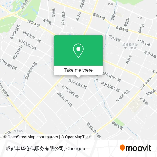 成都丰华仓储服务有限公司 map
