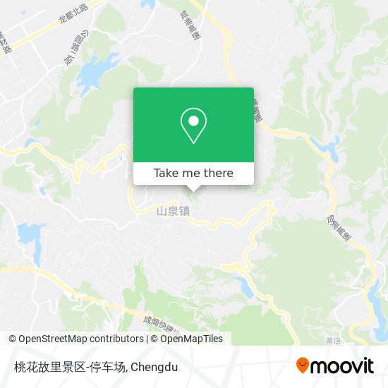 桃花故里景区-停车场 map