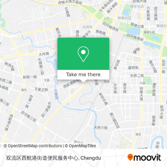 双流区西航港街道便民服务中心 map