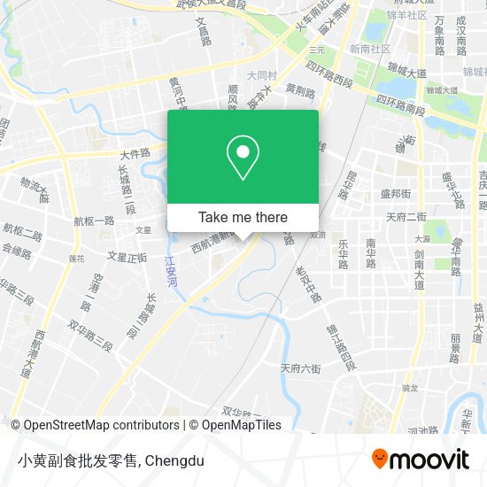 小黄副食批发零售 map