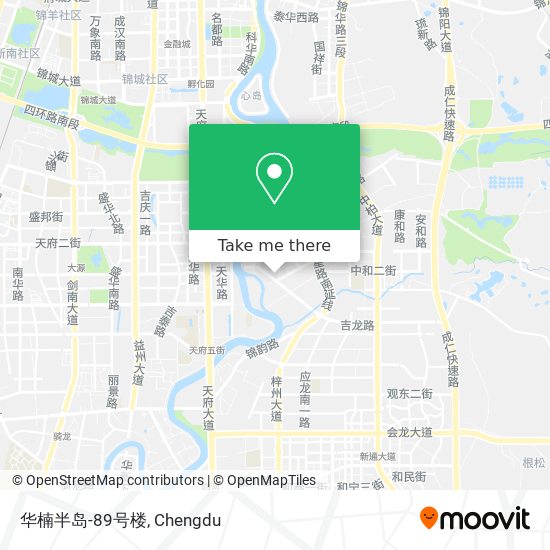 华楠半岛-89号楼 map