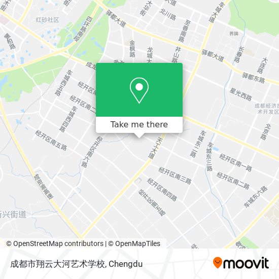 成都市翔云大河艺术学校 map
