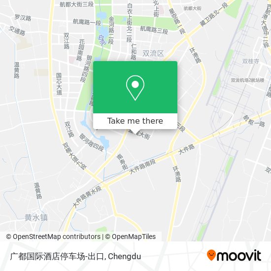 广都国际酒店停车场-出口 map