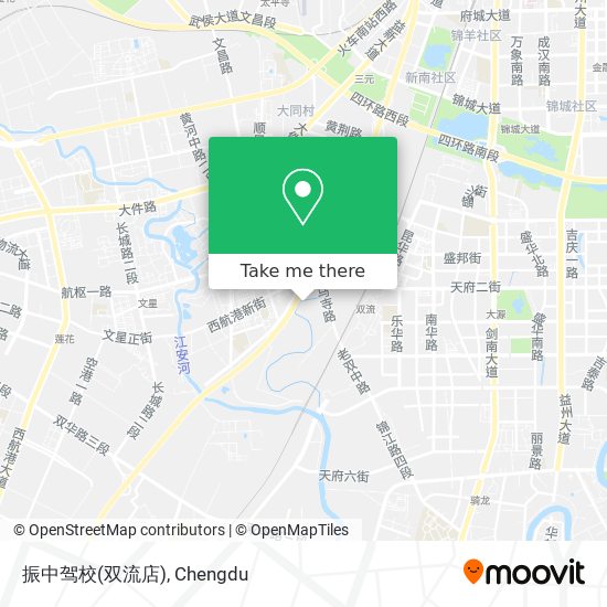 振中驾校(双流店) map