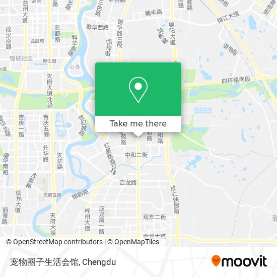 宠物圈子生活会馆 map