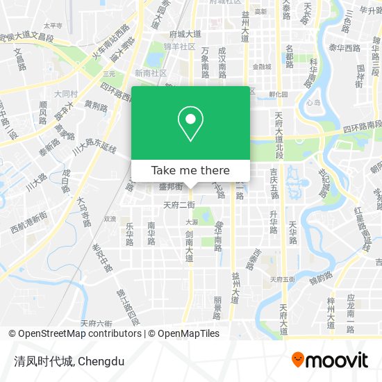 清凤时代城 map