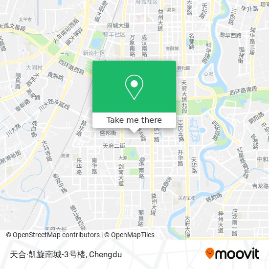 天合·凯旋南城-3号楼 map
