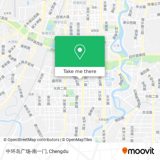 中环岛广场-南一门 map