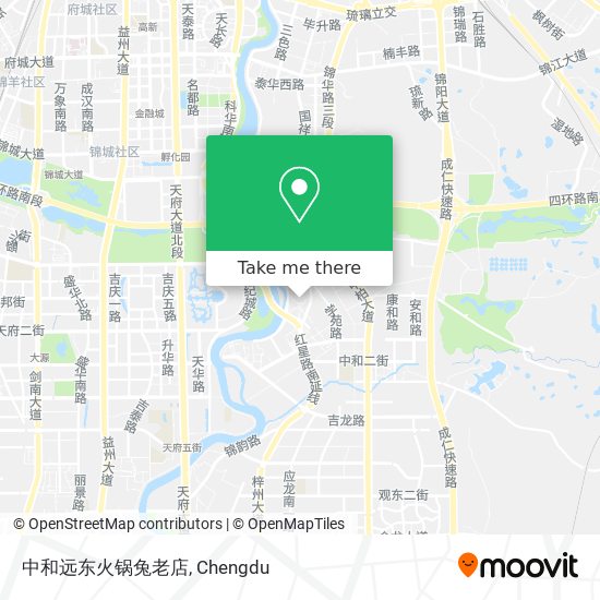 中和远东火锅兔老店 map